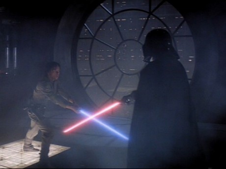 Luke vs Vader (Cloud city)