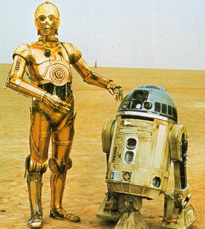 C3-PO a R2 D2