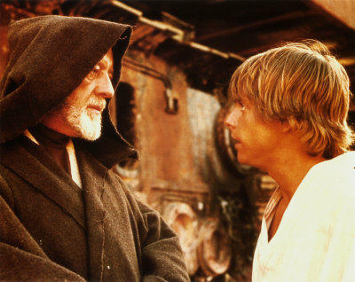 Luke a Obi Wan